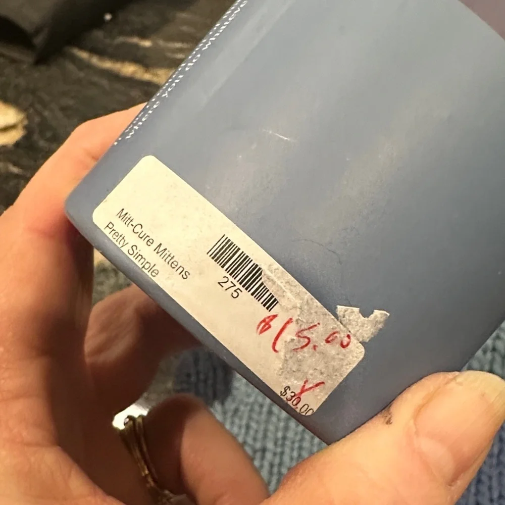 Cure Blue Kids Mittens